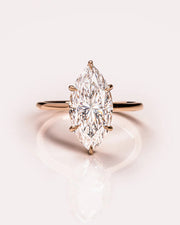 4.00 CT Marquise Cut Moissanite Wedding Ring Mapple Gems